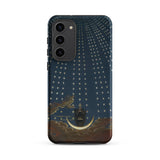 Hall of Stars - Karl Friedrich Thiele Phone Case Samsung Galaxy S23 Plus / Matte Dark Blue Celestial Design White Iphone, Mobile Cases