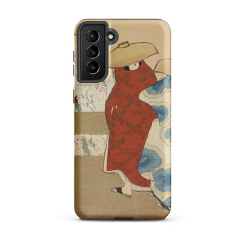 Hanami Season - Kamisaka Sekka Meiji Phone Case, Samsung Galaxy S21 Plus / Matte, Mobile Cases, Toby Leon