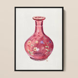 Hand Painted Carafe - Ralph Atkinson Art Print / Canvas, 12x16’’ / 31x41cm / Black Frame, Posters Prints & Visual Artwork, Toby Leon