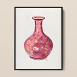 Hand Painted Carafe - Ralph Atkinson Art Print / Canvas, Hand-painted Carafe Art, Ralph Atkinson’s Mastery, Delicate Glassware Illustration
