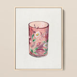 Hand Painted Glass - Ralph Atkinson Art Print / Canvas, 12x16’’ / 31x41cm / Natural Frame, Posters Prints & Visual Artwork, Toby Leon
