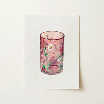 Hand Painted Glass - Ralph Atkinson Art Print / Canvas, 12x16’’ / 31x41cm / Unframed / no Border, Posters Prints & Visual Artwork, Toby Leon