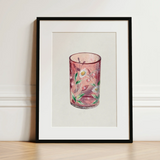Hand Painted Glass - Ralph Atkinson Art Print / Canvas, Hand-painted Glass Art, Ralph Atkinson Decorative, Bygone Era