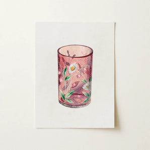Hand Painted Glass - Ralph Atkinson Art Print / Canvas, Hand-painted Glass Art, Ralph Atkinson Decorative, Bygone Era