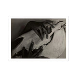 Hands and Horse Skull - Alfred Stieglitz Art Print / Canvas, 14x11’’ / 36x28cm / Unframed / White Border, Posters Prints & Visual Artwork,