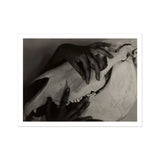 Hands and Horse Skull - Alfred Stieglitz Art Print / Canvas Animal Black White Stieglitz’s Haunting, Photograph, Prints