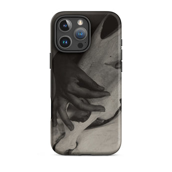 Hands and Horse Skull - Alfred Stieglitz Phone Case, Iphone 16 Pro Max / Matte, Mobile Cases, Toby Leon