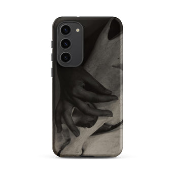 Hands and Horse Skull - Alfred Stieglitz Phone Case, Samsung Galaxy S23 Plus / Matte, Mobile Cases, Toby Leon