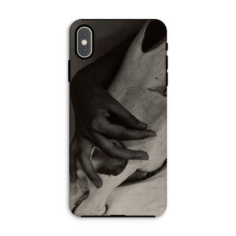 Hands and Horse Skull - Alfred Stieglitz Phone Case Iphone Xs Max / Matte Black White Phone Case Horse Skull, Iphone
