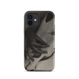 Hands and Horse Skull - Alfred Stieglitz Phone Case Iphone 12 / Matte Black White Phone Case Horse Skull, Iphone