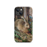 Ein Hase im Wald - Hans Hoffman Iphone Hülle, 13 / Matt, Handyhüllen, Toby Leon