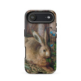 Ein Hase im Wald - Hans Hoffman iPhone-Hülle, 17 Air / Matt, Handyhüllen, Toby Leon