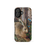 Ein Hase im Wald - Hans Hoffman iPhone-Hülle, 17 / Matt, Handyhüllen, Toby Leon