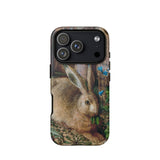 Ein Hase im Wald - Hans Hoffman iPhone-Hülle, 17 Pro / Matt, Handyhüllen, Toby Leon