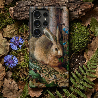 A Hare in the Forest - Hans Hoffman Phone Case, Mobile Cases, Toby Leon