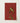Rectangular Art Print Detailed Illustration Blue Bird Perched, Small Songbird Hangs, Head-down, Cracked Cinnabar Lacquer, Audsley