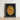 Minimalist Black-framed Art Print Serene Golden Buddha Head Reijer Stolk, Woodcut, Invites
