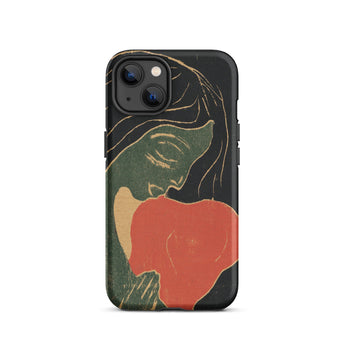 The Heart - Custodia per iPhone di Edvard Munch, 13 / Opaca, Custodie per telefoni cellulari, Toby Leon