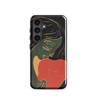 The Heart - Edvard Munch Phone Case, Samsung Galaxy S24 / Matte, Mobile Cases, Toby Leon