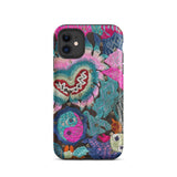 Heart and Soul - Ceremonial Miao Textile Art Phone Case, Iphone 11 / Matte, Mobile Cases, Toby Leon