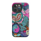 Heart and Soul - Ceremonial Miao Textile Art Iphone Case, 16 Pro Max / Matte, Embroidered Floral Iphone Case
