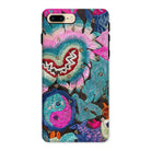 Heart and Soul - Ceremonial Miao Textile Art Iphone Case, 8 Plus / Matte, Embroidered Phone Case