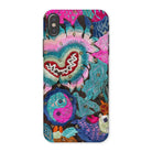 Heart and Soul - Ceremonial Miao Textile Art Iphone Case, x / Matte, Embroidered Phone Case
