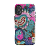 Heart and Soul - Ceremonial Miao Textile Art Phone Case Iphone 16 Plus / Matte Embroidered Floral Phone Case Iphone