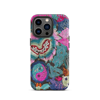 Heart and Soul - Ceremonial Miao Textile Art Phone Case Iphone 13 Pro / Matte Embroidered Floral Phone Case Iphone