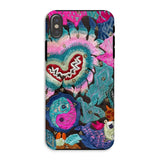 Heart and Soul - Ceremonial Miao Textile Art Phone Case Iphone Xs / Matte Embroidered Floral Mobile Cases