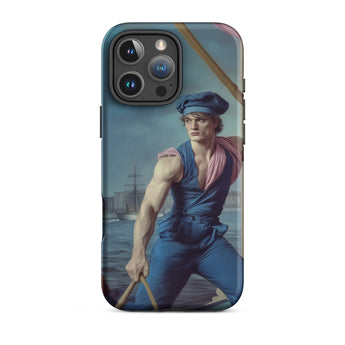 Hender Bender - Étui Iphone Marin Russe Gay, 16 Pro Max / Mat, Coques de Téléphone Portable, Toby Leon