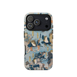 Heroes of the Kabuki Stage Played by Frogs - Utagawa Kuniyoshi Phone Case, Iphone 17 Pro / Matte, Mobile Cases, Toby Leon