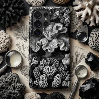 Hexacoralla Six-rayed Star Corals - Ernst Haeckel Phone Case, Mobile Cases, Toby Leon