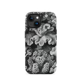 Hexacoralla Six-rayed Star Corals - Ernst Haeckel Phone Case Iphone 15 / Matte Coral-patterned Phone Case Ernst Haeckel, Sixfold Symmetry