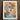 Vibrant Surreal Artwork White Frame Yellow Duck Brown Carnival Collage, Carousel Dreams Spin, Art