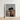White-framed Art Print Two Shirtless Men Beach Rendered Gay Hookup, Surf Spits Foam, Faces Drift Nearer
