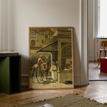 Hindu Merchants - Edwin Lord Weeks Art Print / Canvas, Posters Prints & Visual Artwork, Toby Leon