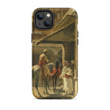 Hindu Merchants - Edwin Lord Weeks iPhone-hoesje, 14 Plus / Mat, Telefoonhoesjes, Toby Leon