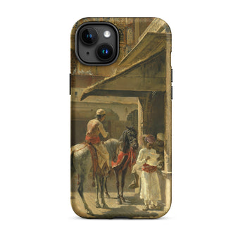 Hindu Merchants - Edwin Lord Weeks iPhone-hoesje, 15 Plus / Mat, Telefoonhoesjes, Toby Leon