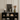 Sleek Black Cube Unit Neatly Arranged Books Stones Sidney Sime, Art, Print, Dusk Drops, Hish Lord