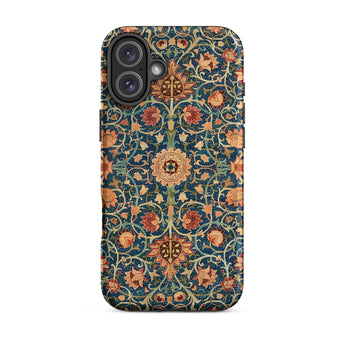 Holland Park Carpet - William Morris Iphone Case 16 Plus / Matte Floral Patterned Phone Case William Morris Pattern, Morris’s Horticultural