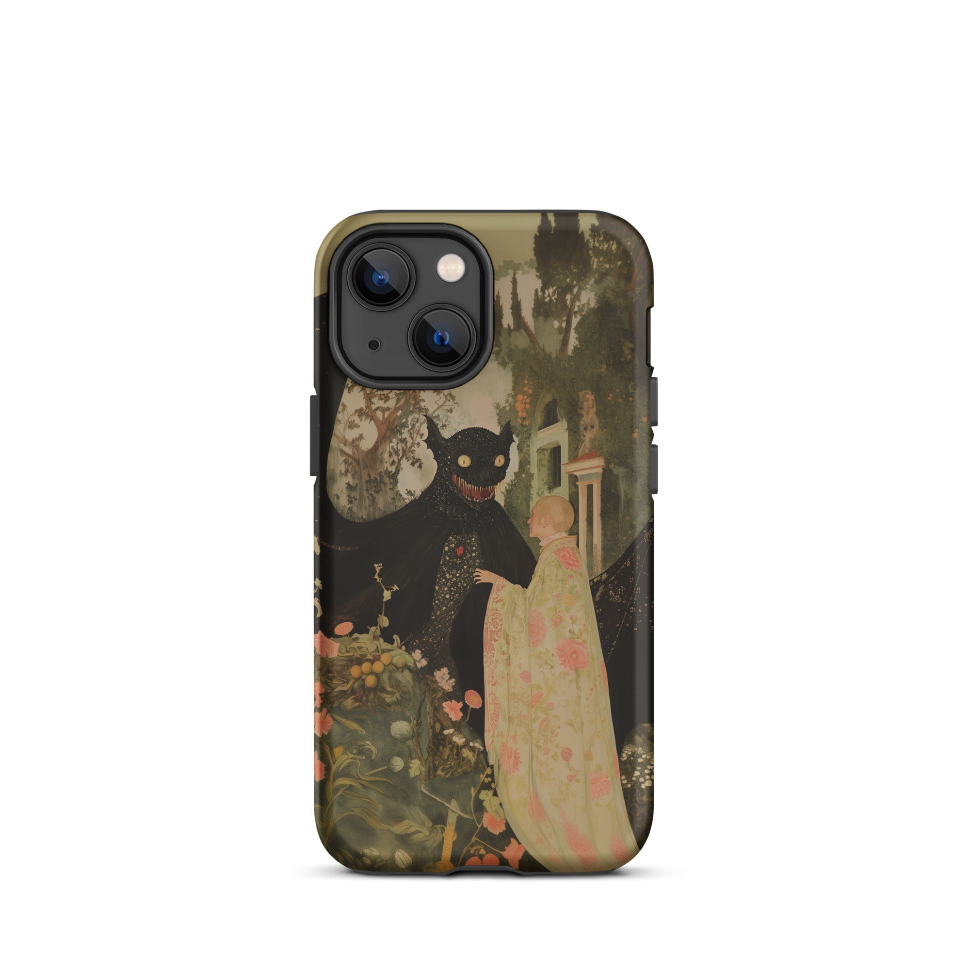 Home Sweet - Creepy Cute Demon Art Iphone Case, 13 Mini / Matte, Iphone Case Prince Princess Artwork