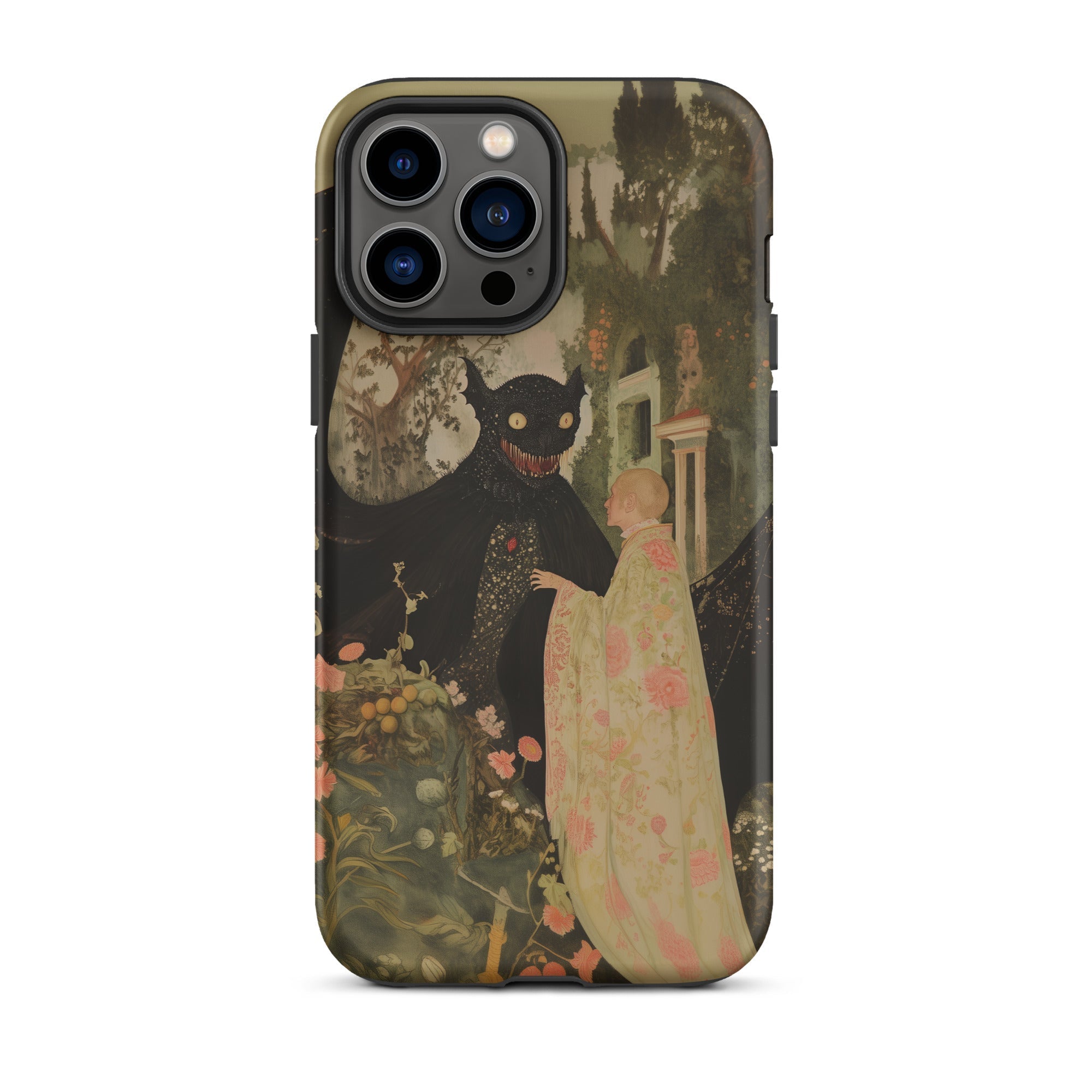 Home Sweet - Creepy Cute Demon Art Iphone Case, 13 Pro Max / Matte, Iphone Case Dark Fantasy Art Print