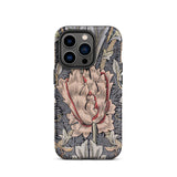 Honeysuckle - William Morris Floral Art Iphone Case, 14 Pro / Matte, Floral Patterned Phone Case