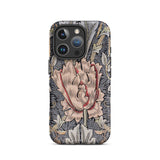 Honeysuckle - William Morris Floral Art Iphone Case, 16 Pro / Matte, Floral Patterned Phone Case