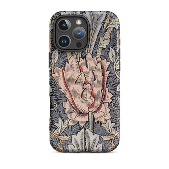Honeysuckle - William Morris Floral Art Iphone Case, 16 Pro Max / Matte, Mobile Phone Cases, Toby Leon