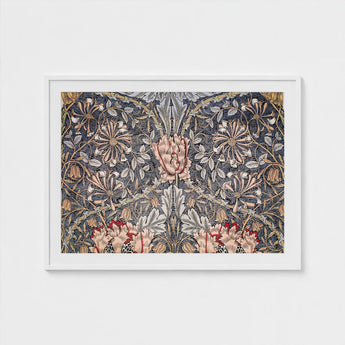 Honeysuckle - William Morris Floral Art Print / Canvas Morris’s Botanical, Wonderland, Decorative Prints
