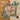 Square Napkin Detailed Floral Pattern Teal Cream Red William Morris’s Artistry, Honeysuckle Print, Morris Arts