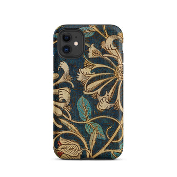 Honeysuckle – Florale iPhone-Hülle von William Morris, 11 / Matt, Handyhüllen, Toby Leon