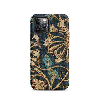 Honeysuckle – Florale iPhone-Hülle von William Morris, 12 Pro / Matt, Handyhüllen, Toby Leon